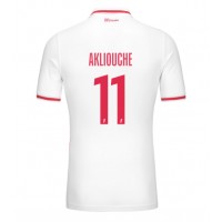 Maglie da calcio AS Monaco Maghnes Akliouche #11 Prima Maglia 2024-25 Manica Corta